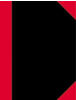 Hamelin Chinakladde A6 kariert rot-schwarz (100302816)