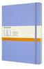 Moleskine XL 19x25cm liniert Hardcover 96 Blatt hortensienblau