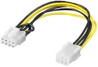 Goobay goobay Internes Stromkabel PCIe 6-Pin auf 8-Pin, Adapter