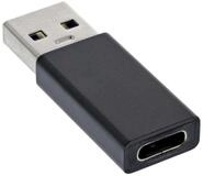 Inline USB 3.2 Gen.2 Adapter, USB-A Stecker auf USB-C Buchse USB-Kabel