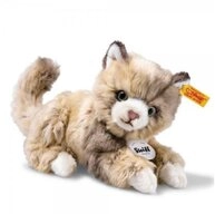 Steiff Kuscheltier Kuscheltier Katze Lucy Braun gefleckt (18cm)
