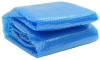 vidaXL Solarabdeckplane vidaXL Treibende Runde PE Pool-Solarplane 250 cm Blau