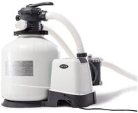 Intex Planschbecken Intex RCD Sandfilterpumpe 12,0m#/hr, 0,75 PS, f&uuml;r 55Kg Sand