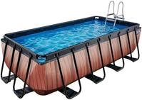 EXIT Framepool (Set, 3-tlg), BxLxH: 200x400x100 cm, mit Sandfilterpumpe und
