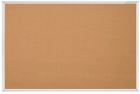 magnetoplan&reg; H&auml;ngevitrine Design-Pinboard Korktafel SP - (B)150x(H)100 Braun -