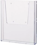 HELIT Zeitungsst&auml;nder helit Wandprospekthalter H2350202 A4 1Fa A4 Polystyrol