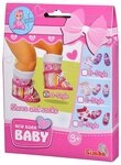 Simba Dickie Puppen Schuhe Puppenzubeh&ouml;r New Baby Born Schuhe und Socken 4fach