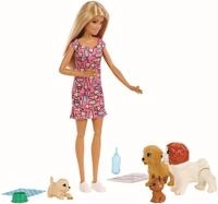 Mattel GmbH Anziehpuppe Mattel FXH08 - Barbie Hundesitterin und Welpen