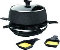 Tefal Raclette und Fondue-Set Cheese 'n Co, 6 Raclettepf&auml;nnchen, 850 W, f&uuml;r 6