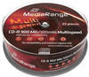 Mediarange CD-Rohling 25 Rohlinge CD-R full printable 100Min 900MB 48x Spindel