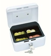 WEDO Geldkassette Wedo 145100X Geldkassette (aus pulverbeschichtetem Stahl,