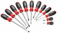 VIGOR Schraubendreher VIGOR Schraubendreher Satz V4655 Schlitz Profil...