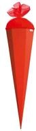 Roth Schult&uuml;te Bastelschult&uuml;te mit Verschluss 85cm ROT 6eckig