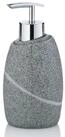 kela Seifenspender Talus, Natursteinoptik, 300 ml, leicht zu bef&uuml;llen