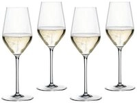 SPIEGELAU Sektglas Spiegelau Style Champgnerglas 310 ml 4er Set, Kristallglas