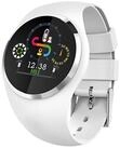 Atlanta Multifunktionsuhr Fitness Tracker, wei&szlig;, mit rundem Farbdisplay