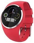 Atlanta Multifunktionsuhr Fitness Tracker, rot, mit rundem Farbdisplay