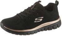 Sneaker SKECHERS "Graceful - Get Connected", Damen, Gr. 36, gold (schwarz, rose