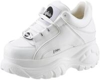 Sneaker BUFFALO, Damen, Gr. 41, wei&szlig;, Leder, Schuhe Sneaker, Freizeitschuh,