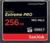 Sandisk CF Extreme Pro Speicherkarte (256 GB, 160 MB/s Lesegeschwindigkeit)