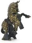 papo Spielfigur Spielfigur Pferd des Waffenmeisters Stier 9cm