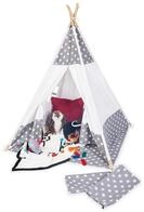 Pinolino&reg; Spielzelt Tipi Kinderzelt &bdquo;Jakara&ldquo;, gem&uuml;tliches Spiel- &...