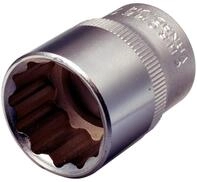 KS Tools Stecknuss, 1/2" 12-kant, 9 mm