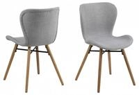 ACTONA GROUP Esszimmerstuhl (Set, 2 St), in verschiedenen Bezugsqualit&auml;ten