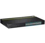 Trendnet TPE-TG240g 24-Port Switch GREENnet Gigabit PoE+ 370W Netzwerk-Switch...