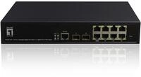 Levelone GEP-1061 - Switch - managed - 8 x 10/100/1000 (PoE) Netzwerk-Switch