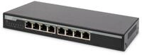 Digitus 8-Port Gigabit Netzwerkswitch, Desktop, unmanaged Netzwerk-Switch