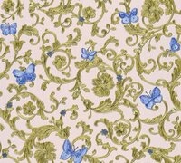 Versace Vliestapete Versace wallpaper Versace 3, Design Tapete, gold, blau 343256