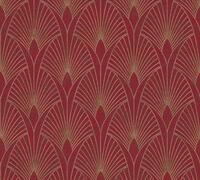 living walls Vliestapete New Walls 50's Glam Art Deco Optik, leicht...