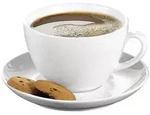 Esmeyer Geschirr-Set Cappuccinotasse Bistro 52 433-213 wei&szlig; 6 St&uuml;ck...