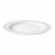 Seltmann Weiden Fr&uuml;hst&uuml;cksteller Beat Wei&szlig; &Oslash; 23 cm