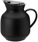 Stelton Teekanne AMPHORA Isolierkanne Tee soft black, 1 l, stelton AMPHORA
