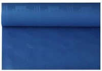 PAPSTAR Tischdecke Papiertischtuch mit Damastpr&auml;gung 8 m x 1,2 m dunkelblau