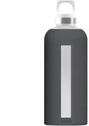Sigg Trinkflasche Star Trinkflasche Glasflasche Silikonh&uuml;lle 0.85 L Shade Grau,