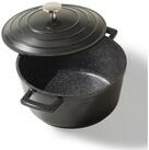 STONELINE Bratentopf, Aluminiumguss (2-tlg), mit Luftzirkulierung + Aromaregen,...