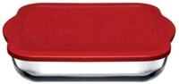 Pasabahce Auflaufform Borcam Bake&Keep 31,8 x 28,3cm, 3,2L, Glas, (6-St), Ofen-,