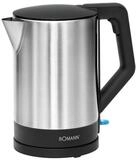 BOMANN Wasserkocher WKS 3002 CB, Wasserkocher Edelstahl, 1,5 Liter