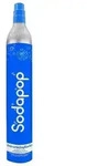 Sodapop Wassersprudler CO2 Zusatz-Zylinder 60L in Verkaufsverpackung, Bis zu 60...