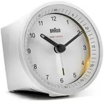 Braun Wecker BC 07 W-DCF Funkwecker wei&szlig;