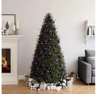 vidaXL Christbaumschmuck vidaXL 100-tlg. Weihnachtskugel-Set Lila