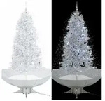 vidaXL K&uuml;nstlicher Weihnachtsbaum 190 x 115 cm Schneiender Weihnachtsbaum mit