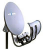 Koscom Toroidal T90 P Anthrazit Multifocus Antenne inkl 5 LNB Halter Sat-Spiegel