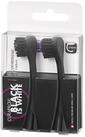 CURAPROX Aufsteckb&uuml;rsten Aufsteckb&uuml;rsten CARBON, 2x B&uuml;rstenk&ouml;pfe mit...