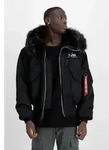 Alpha Industries Winterjacke 45/P Hooded schwarz M (48/50)