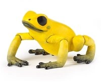 papo Spielfigur Spielfigur Frosch gelb