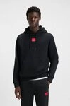 HUGO Kapuzensweatshirt Daratschi Kapuze mit Kordelzug, Regular Fit K&auml;ngurutasche,